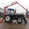 Wood Crane for ATV,tractor implement log trailer with crane